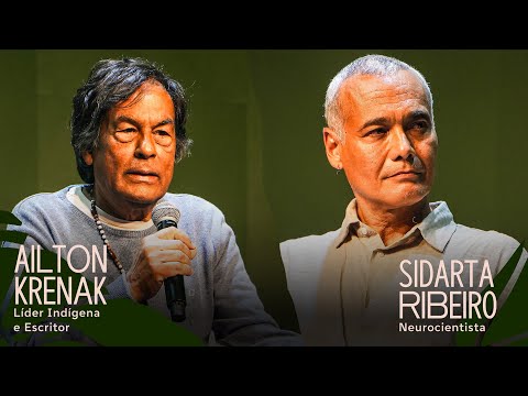 'Não temos planeta B', alerta Ailton Krenak em conversa com Sidarta Ribeiro