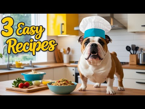 Healthy Homemade Dog Food: Transform Your Bulldog’s Health in 3 Easy Recipes!