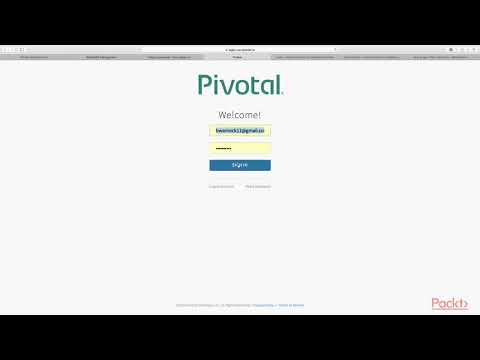 Larn Pivotal Cloud Fondry for WebDeveloper Provison RabbitMQ Msg Broker frm PCF Mrkt|packtpub com