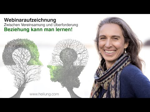 Live-Webinar von Vivian Dittmar: Beziehung kann man lernen! Zwischen Vereinsamung und Überforderung
