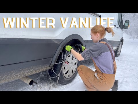 DAY OF VANLIFE: winter driving in Bulgaria (Ep. 7)