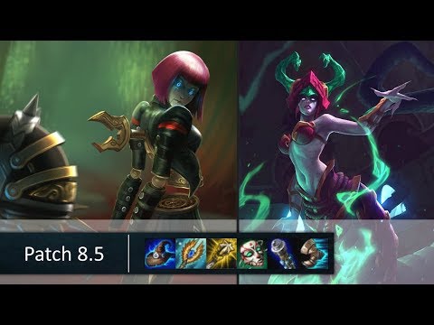 Orianna Bot VS Cassiopeia | S8 | High Elo 3v3 Twisted Treeline Ranked Gameplay