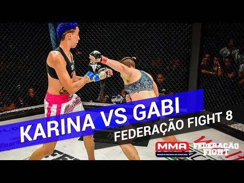 Karina vs Gabi - Federação Fight 8