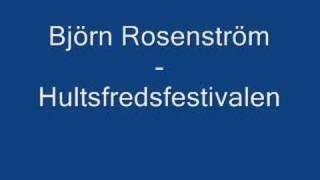Björn Rosenström - Hultsfredfestivalen