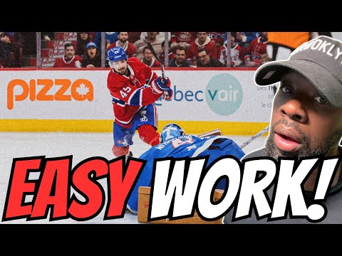 BEAUITFUL HOCKEY! Avalanche vs Canadiens Game Highlights 1/29 (REACTION)