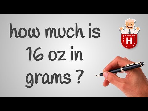 1st YouTube video about how many ounces is 16 grams