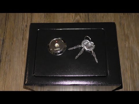 Möbeltresor Kreuzbartschloss im Test !!Safe öffnen/knacken Geldkassette öffnen Dietrich
