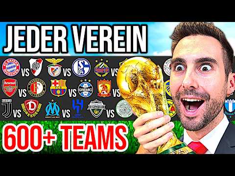 Ein Turnier mit JEDEM Verein in FC 24!! 🏆😱 (690 Teams)
