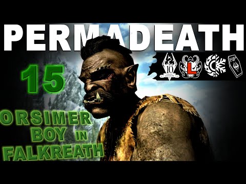ORSIMER boy in FALKREATH HOLD - 15 - Skyrim AE Legendary Survival PERMADEATH