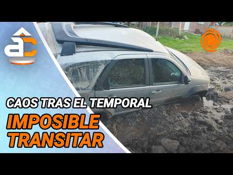 Calles INTRANSITABLES y autos HUNDIDOS: el hartazgo de vecinos de Malagueño