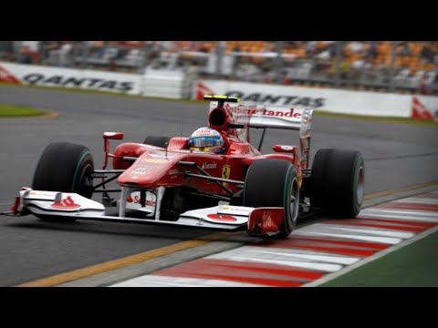Fernando Alonso's response to his engineer about the gap. (2010 Australia)