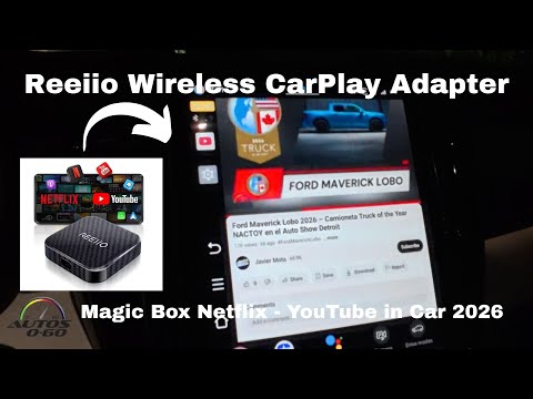 Reeiio Wireless CarPlay Adapter Review  🚗📱 | AI Magic Box Netflix & YouTube  Best CarPlay 2026