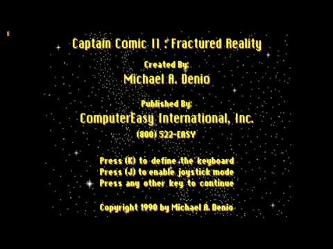 Captain Comic II Fractured Reality music intro