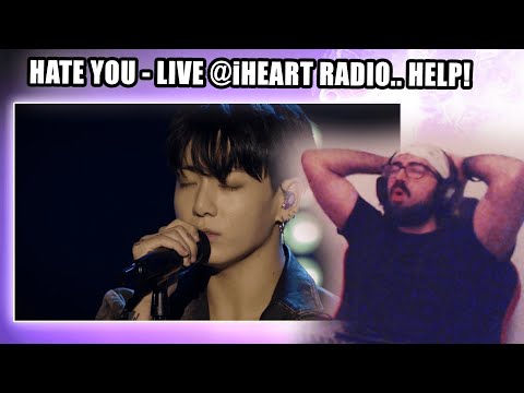 정국 (Jung Kook) 'Hate You' @ iHeartRadio LIVE | Shiki Reaction
