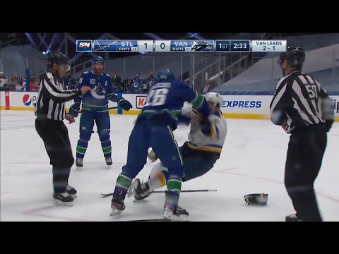 Canucks vs Blues GM 4 But It's Only Penalties