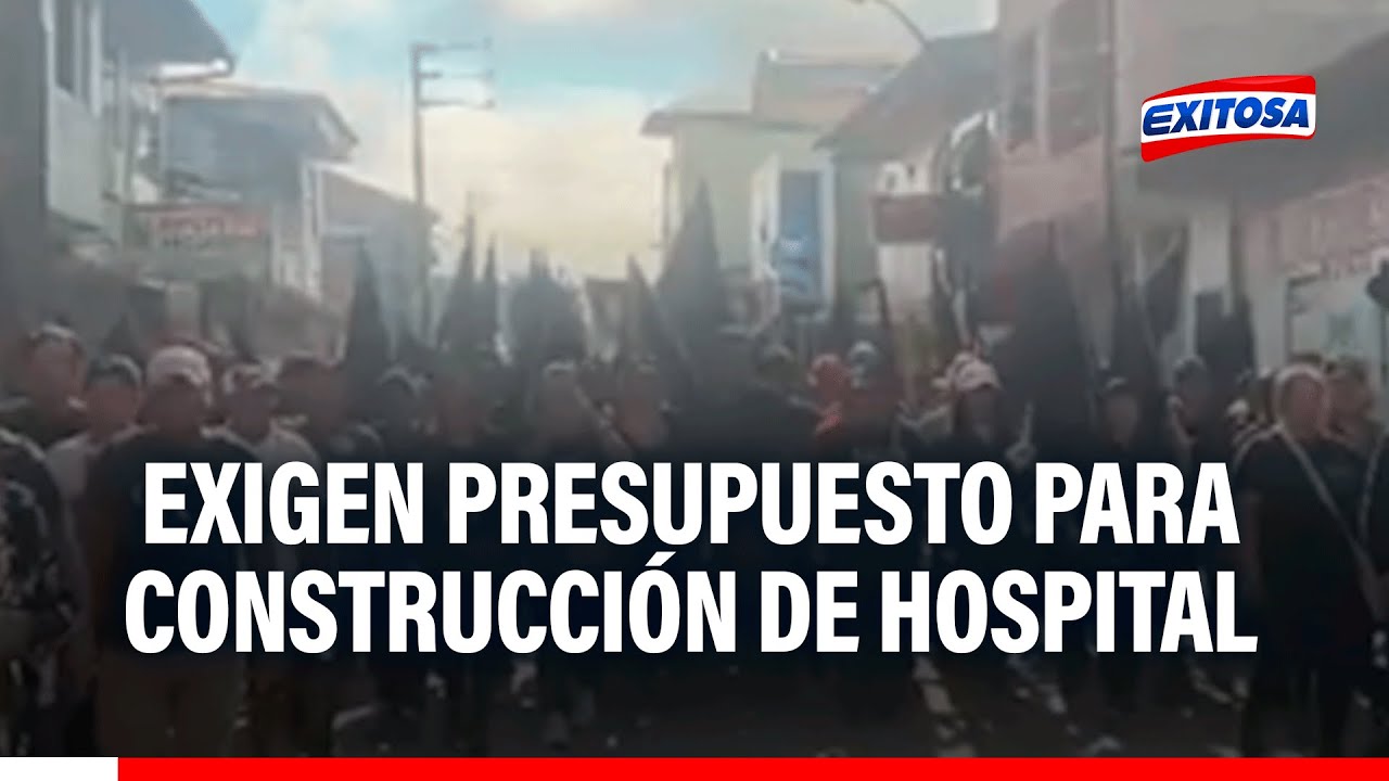 🔴🔵 Iquitos: Población exige a Gobierno central presupuesto para construcción de hospital de Requena