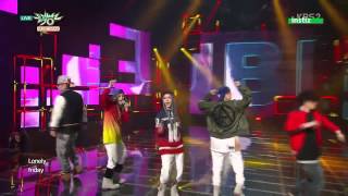 150501 Rubber Soul 러버소울   Lonely Friday 론리 프라이데이 @ Music Bank