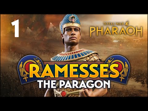 THE GREAT RAMESSES RISES AGAIN! Total War: Pharaoh - Ramesses Campaign #1