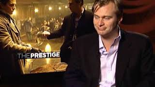 the prestige : christopher nolan interview video