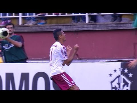 Gol de Cícero, Joinville 2x1 Fluminense 23/08/2015, Brasileiro Série A 2015