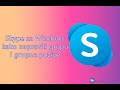 Skype Za Windows Kako Napraviti Grupu I Grupne Pozive
