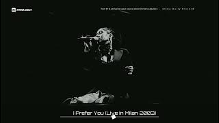 Christina Aguilera - I Prefer You (Live in Milan 2003) | Etta James Cover