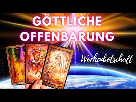 Neuanfang und göttliche Offenbarung PLÖTZLICH ist alles anders - Tarot Wochenorakel