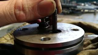 Homemade 55cc engine Overhaul valve guide play