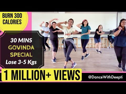 DWD#63 | 30mins Daily - Beginner Bollywood Dance Workout | Easy Exercise to Lose weight 3-5kgs