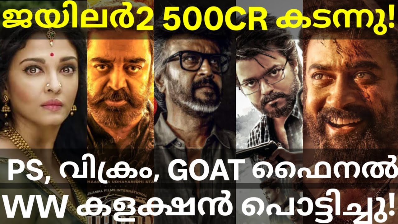Jailer2 Crossed Goat Collection |Jailer2 Surpassed Vikram Kerala #Rajinikanth #Jailer2Collection 