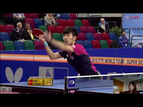 Review of Zhang Jike vs Yan An