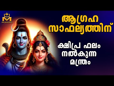 Powerful Shiva Mantra to Fulfill Your Wishes Quickly | അഭീഷ്ട സിദ്ധി നൽകുന്ന ശിവ മന്ത്രം