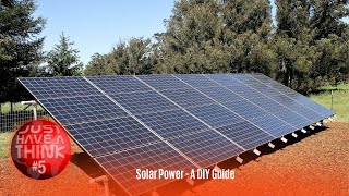 Solar Power - a DIY guide