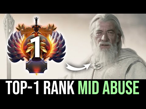 Abusing MOST BROKEN Mid to stay TOP-1 Rank