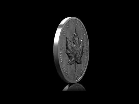 Ultra High Relief Silver Maple Leaf 2024 CANADA 1oz .9999 Pure Silver $20 Coin