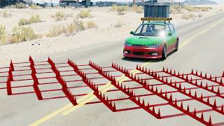 Download lagu Mobil vs Spikes #11 - BeamNG Drive mp3 Download lagu Mobil vs Spikes #11 - BeamNG Drive mp3