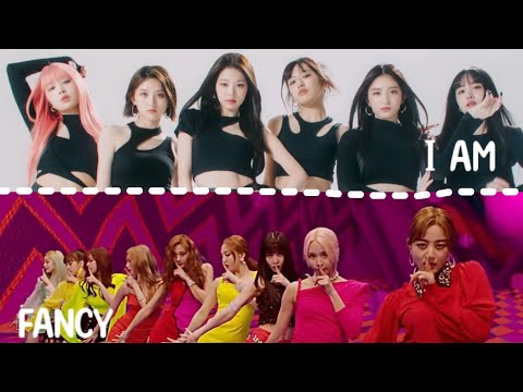 I AM ive  + INTRO + FANCY twice DÚO mirrored