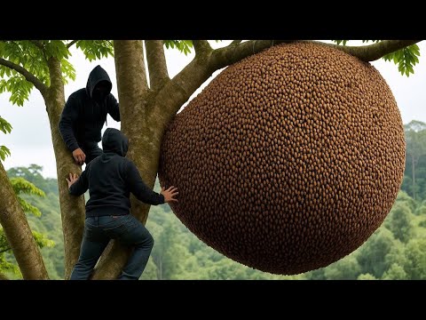 Secrets of Catching Giant Honey Bees Using Traditional Forest Knowledge