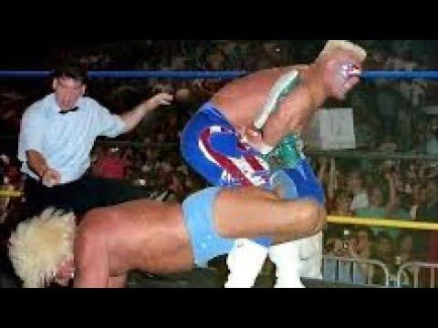Sting vs Ric Flair:NWA World Heavyweight Title NWA Great American Bash 1990