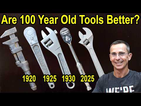 Are We Wasting Money on New Tools? 100-Year-Old vs Modern!