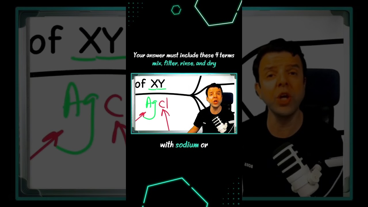 Prioritise this type of question for your IGCSE Chemistry revision – highly frequently asked