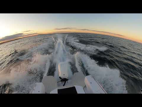 Offshore in an Axopar