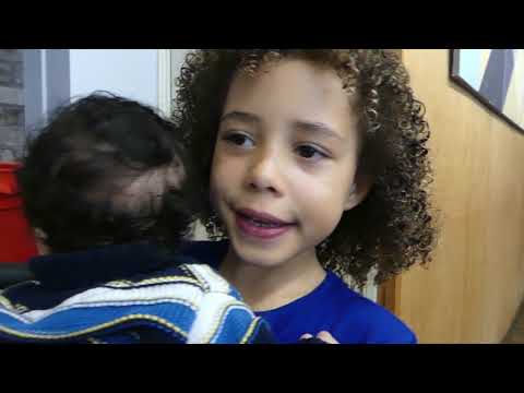 Out For Breakfast With New Baby Brother & Grandma! Cute Baby Laughing