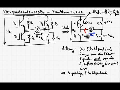 LE4_5b DC/DC Wandler - Vierquadrantensteller - Funktionsweise