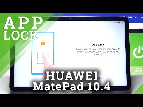 How to Set App Lock in HUAWEI MatePad 10.4 – Protect Apps