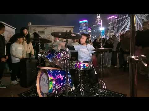 紅蓮華 by Aiden Chan_20251231中環Busking倒數