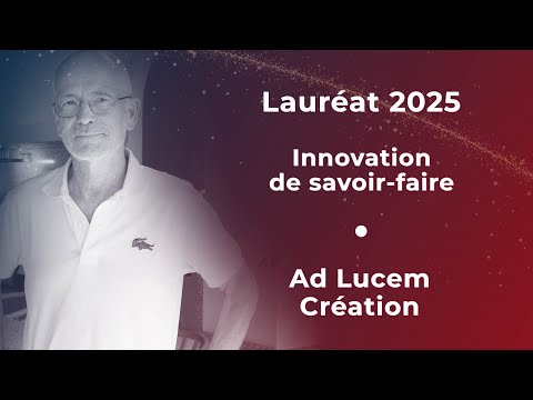 Artinov Drôme  2025 - Lauréat Innovation de savoir-faire - AD Lucem