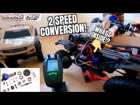 TRX4 Sport 2 Speed Upgrade Setup