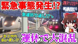 【緊急事態発生!?】急遽折り返し!? 相次ぐ運休!? 長時間抑止!? 払い戻し案件!? 倒木で夕方に一部運転見合わせとなり、大混乱の阪和線の様子とは…【ゆっくり実況】