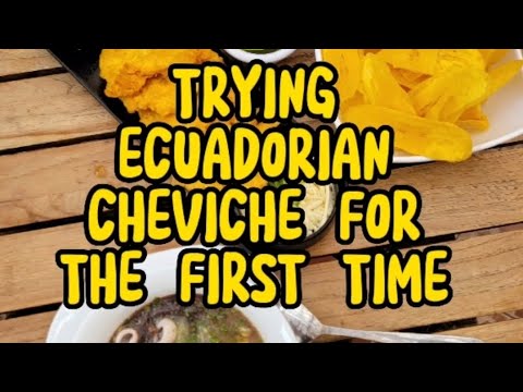 Is Ecuadorian ceviche BETTER than Peruvian? Let's find out! #ceviche #ecuador #peru